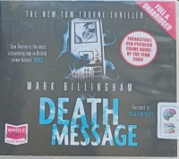 Death Message written by Mark Billingham performed by Paul Thornley on Audio CD (Unabridged)
